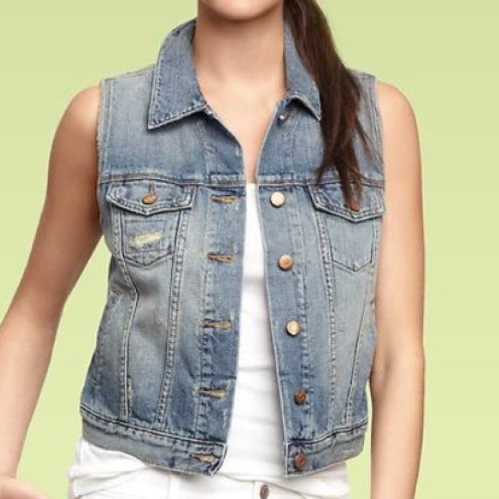 GAP denim Vest